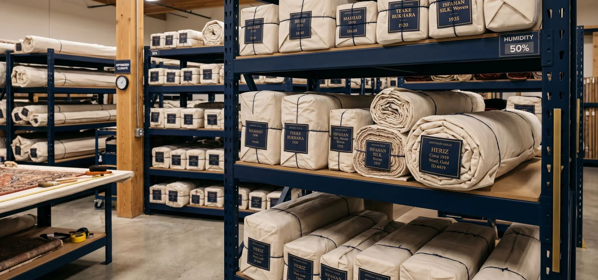 Rug Storage & Wrapping