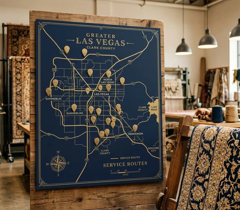 Map of Las Vegas valley service areas